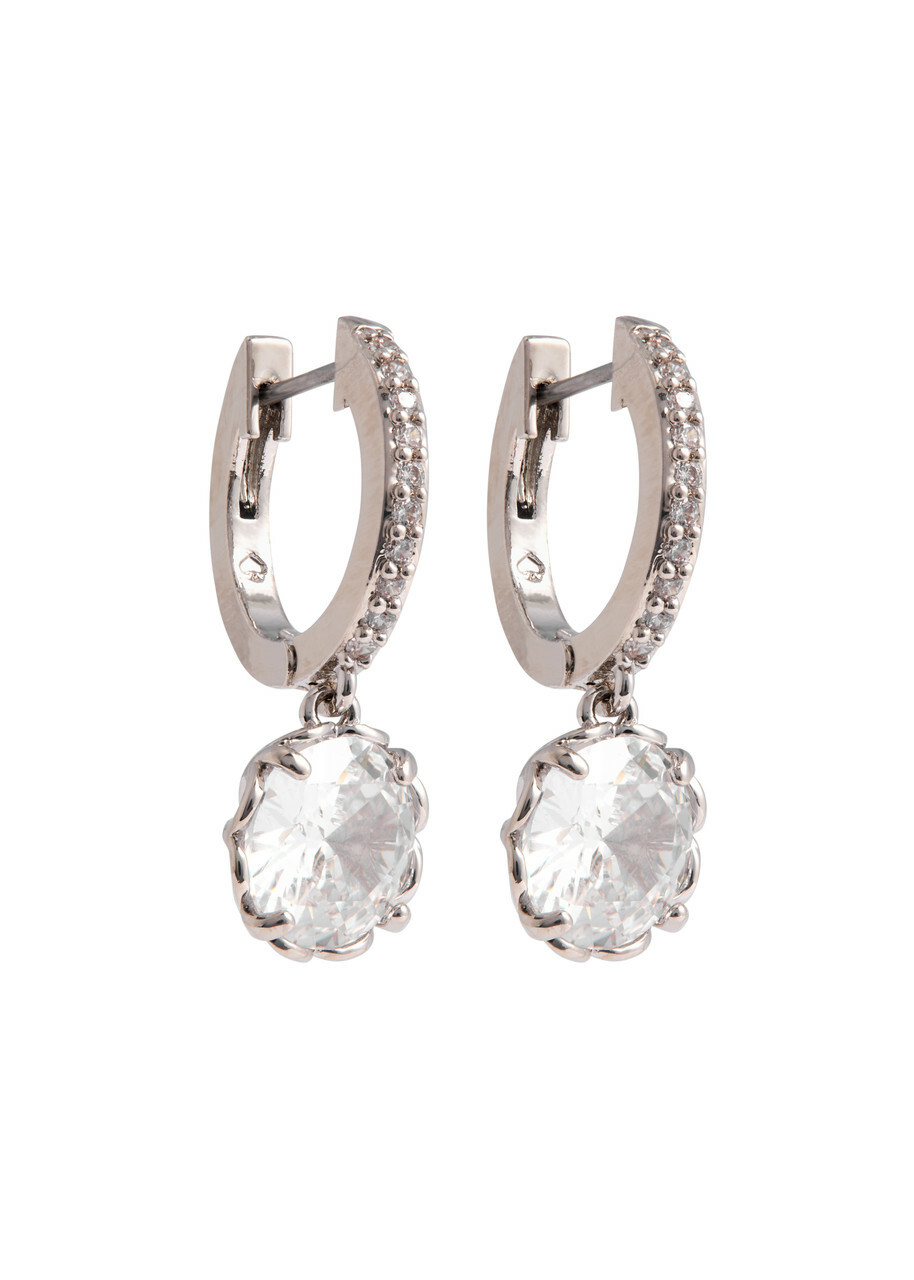 【特価セール】Kate Spade crystal hoopイヤリング Kate Spade New York That Sparkle Crystal-embellished Hoop