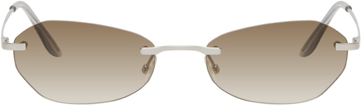 【関税込み】OUR LEGACY シルバー Adorable サングラス OUR LEGACY Silver Adorable Sunglasses Our Legacy