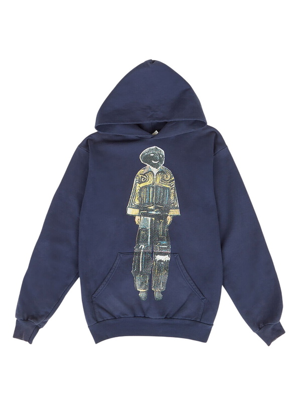 Photo: DRx FARMAxY FOR LN-CC Graphic Print Hooded Sweatshirt