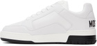 Moschino White Streetball Teddy Bear Sneakers