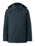 Yves Salomon - Cotton-Blend Twill Parka - Blue