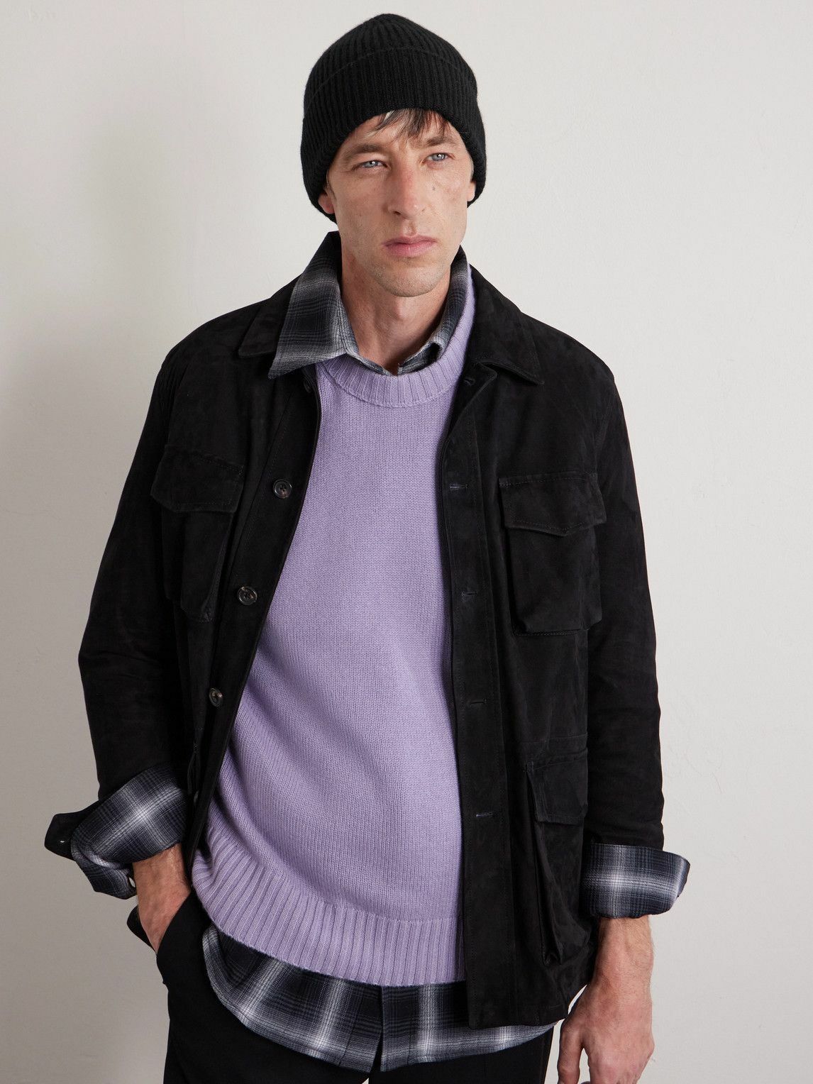 William Lockie - Ribbed Cashmere Beanie