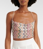 Missoni Zigzag crop top