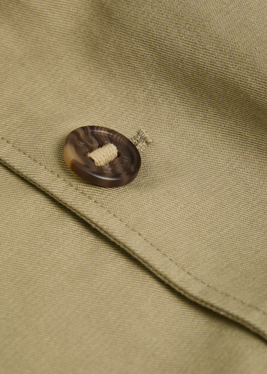 Wax London Strand Twill Jacket Tan