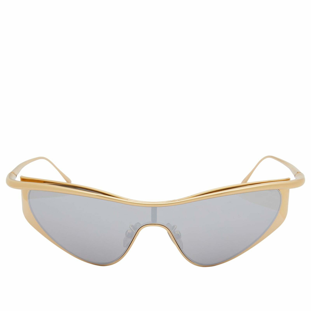 Loewe Eyewear Metal Sunglasses in Yellow 
