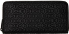 Saint Laurent Black Vegetal Monogram Wallet