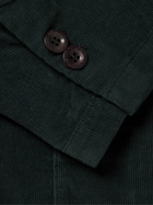 Mr P. - Stretch Organic Cotton-Needlecord Blazer - Gray