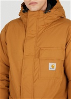 Siberian Cold Parka Jacket in Orange