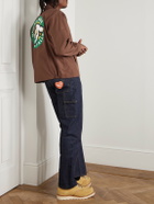Human Made - Drizzler Logo-Print Canvas Jacket - Brown