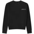 Moncler Men's Logo Crew Knit in Black