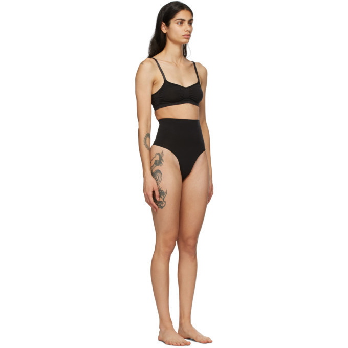 Skims Core Control Thong In Black