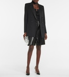 Gianvito Rossi - Plexi 85 leather and PVC pumps