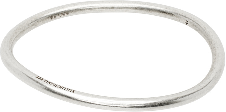 Photo: Ann Demeulemeester Silver Anouk Simple Bangle Bracelet