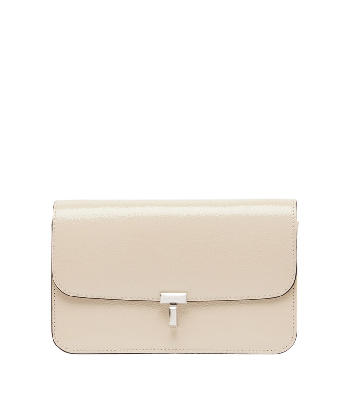 Photo: Toteme T-Lock patent leather crossbody bag