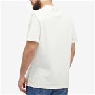 Golden Goose Men's Gauze Flower Mills Print T-Shirt in Heritage White/Multi