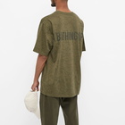 A Bathing Ape Men's Line 1st Camo Washed Relaxed Fit T-Shirt in Olive Drab