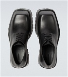 Balenciaga - Trooper leather Derby shoes