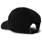 Nike - Sportswear Heritage 86 Logo-Embroidered Cotton-Twill Baseball Cap - Black