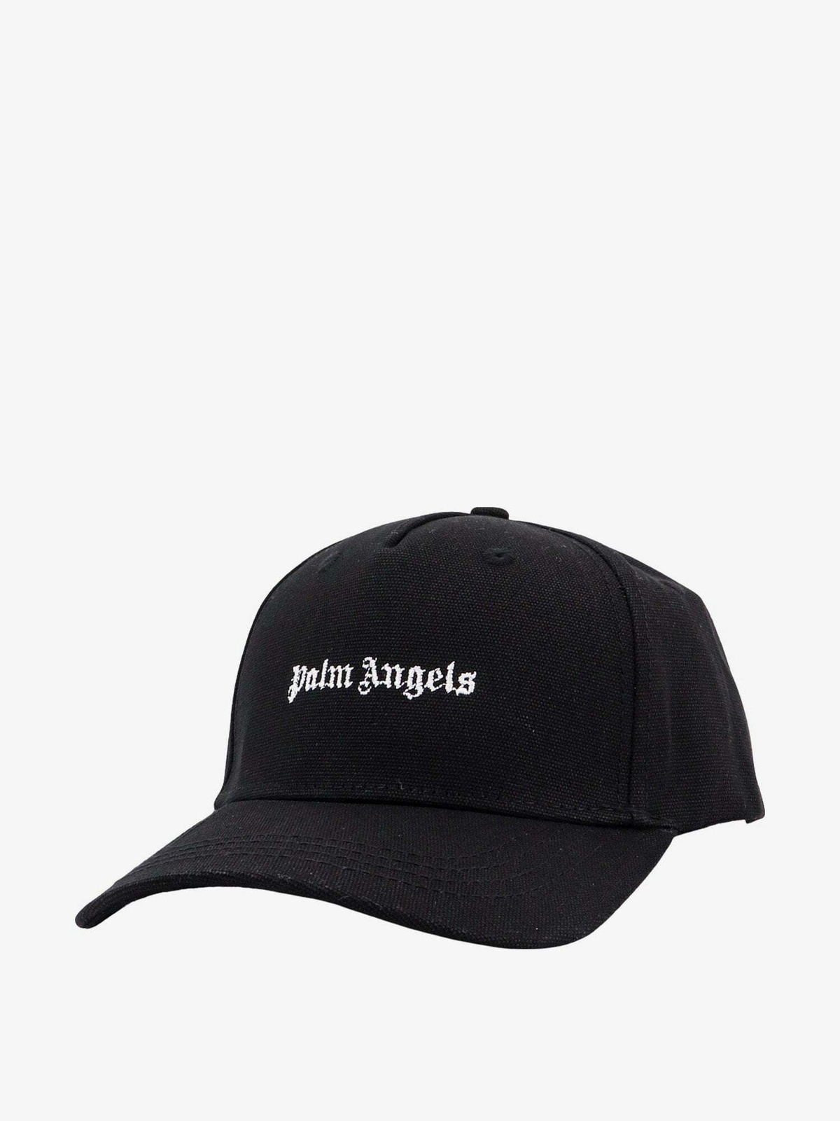 Palm Angels Hat Black Mens Palm Angels