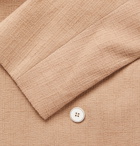 Séfr - Hamra Double-Breasted Textured Cotton-Blend Blazer - Neutrals