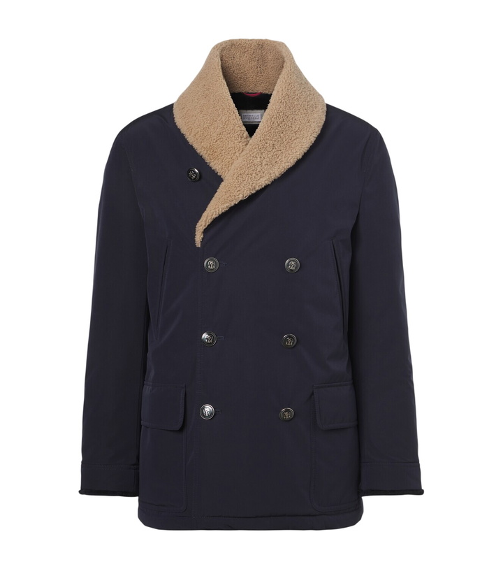 Photo: Brunello Cucinelli Double-breasted jacket