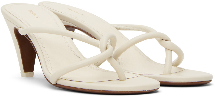 NEOUS Off-White Venus Heeled Sandals