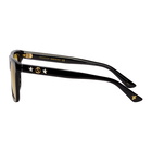 Gucci Black and Yellow Crystal Sunglasses