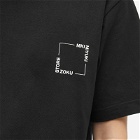 MKI Men's Square Logo T-Shirt in Black