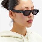 Off-White Sunglasses Women's Off-White Greeley Sunglasses in Black/Dark Grey 