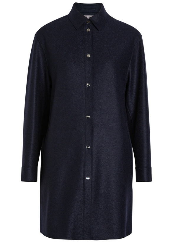 Photo: Herno Wool Overshirt Navy