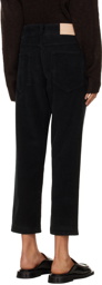 6397 Black 'Shorty' Trousers