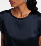 'S Max Mara Rebecca satin T-shirt