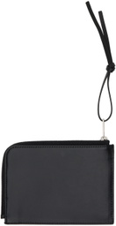 Jil Sander Black Giro Card Holder