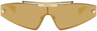 Versace Gold Medusa Horizon Sunglasses