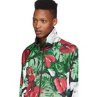 Dolce and Gabbana Multicolor Anthurium Print Track Jacket