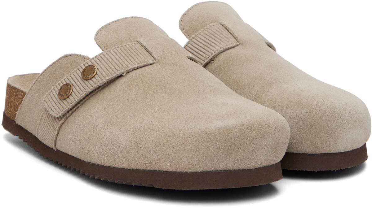 Barbour Taupe Bowman Slip-on Loafers