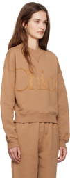 Chloé Brown Generous Sweatshirt