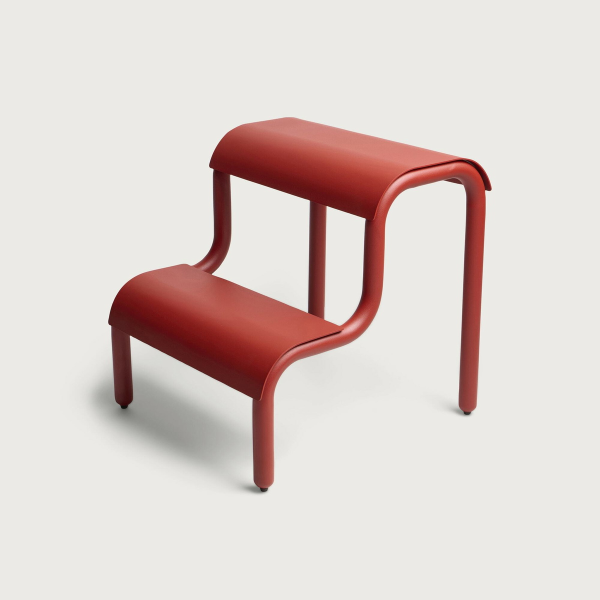 ferm LIVING Up Step Stool in Poppy Red