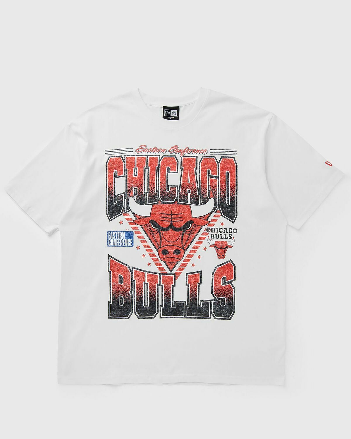 New Era SPTCLAS QTRZP2392 CHICHICAGO BULLS White Mens Shortsleeves/Team Tee