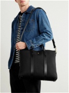 Mismo - M/S Mate Leather-Trimmed Canvas Tote Bag