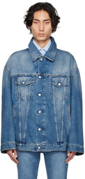 Acne Studios Blue Oversized Denim Jacket