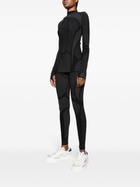 Reebok LTD Black Baselayer Mesh Jacquard Leggings