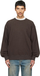Maison Margiela Brown Panel Sweatshirt
