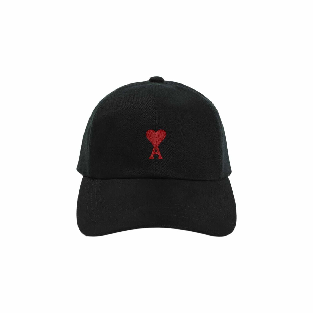 Ami Alexandre Mattiussi Red Adc Embroidery Hat
