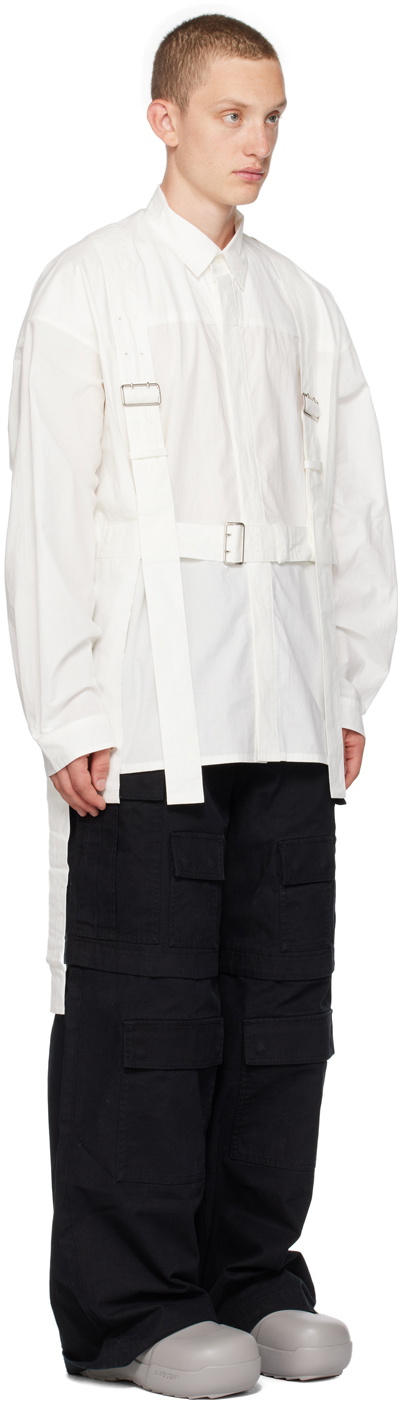AMBUSH White Harness Shirt