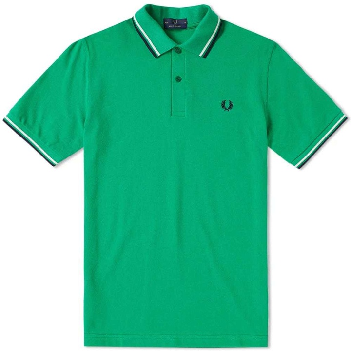 Photo: Fred Perry Reissues Original Twin Tipped Polo Green