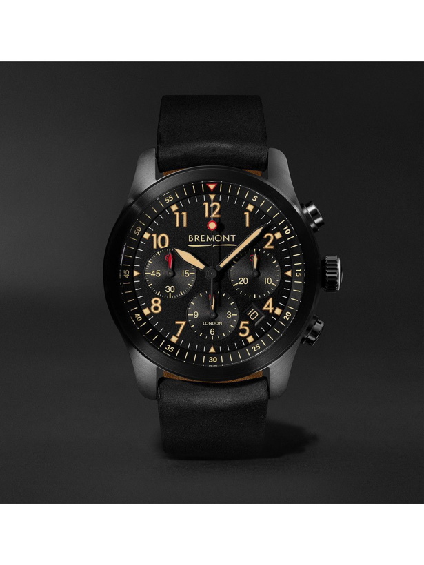 Photo: Bremont - ALT1-P2 Jet Automatic Chronograph 43mm Stainless Steel and Leather Watch