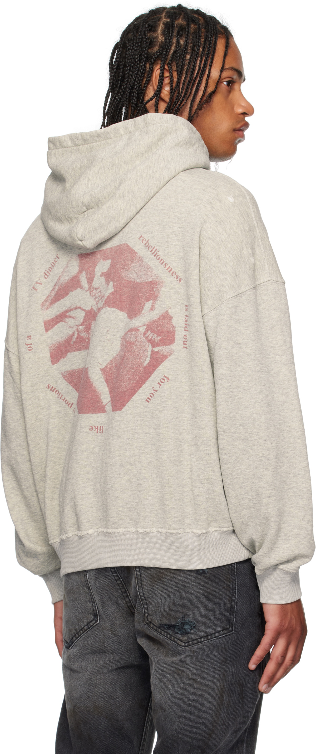 Enfants Riches Déprimés Gray 'You Are Nothing' Hoodie Enfants