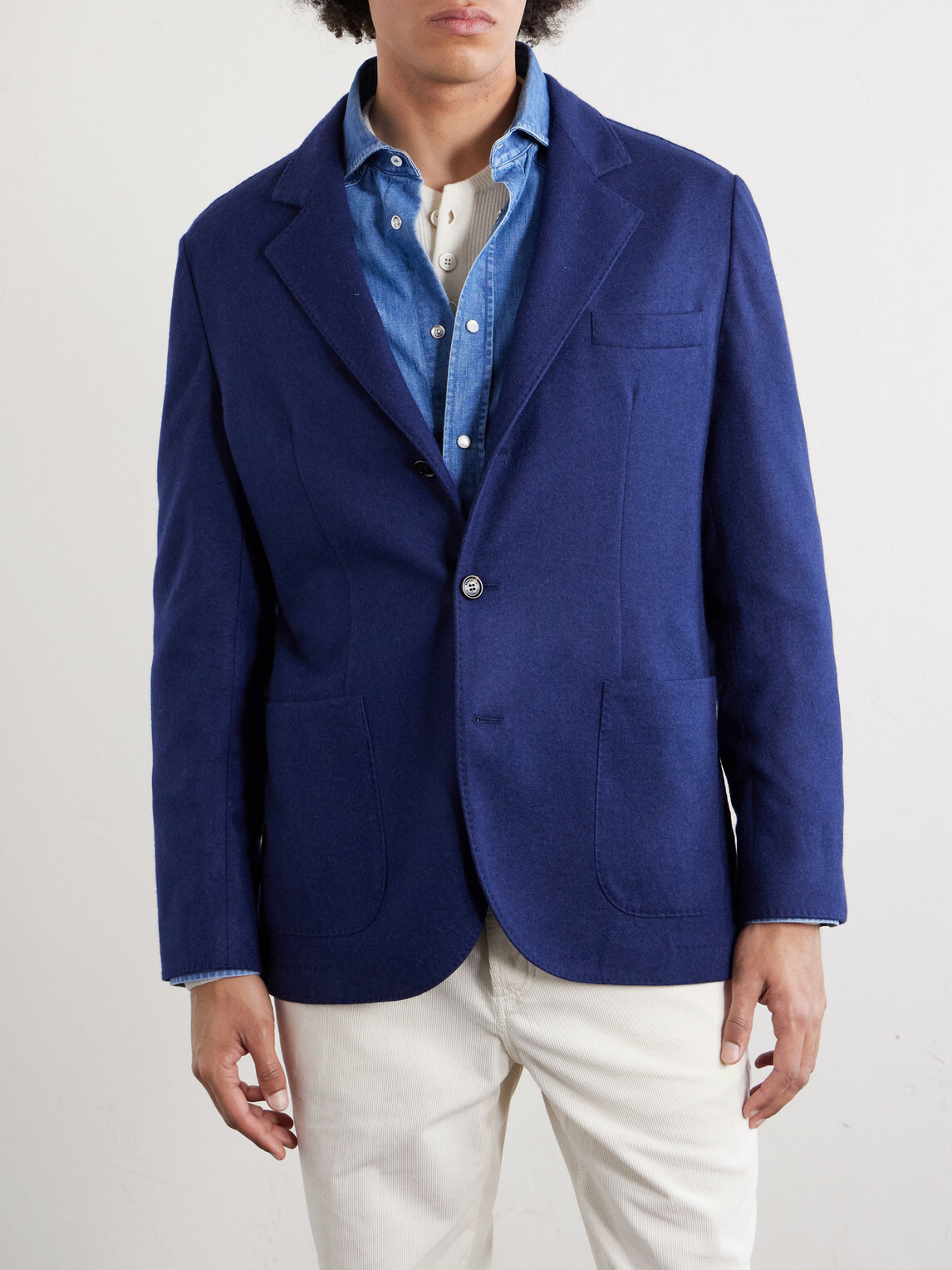 Brunello Cucinelli - Cashmere Blazer - Blue