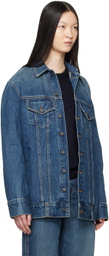 KHAITE Blue 'The Ross' Denim Jacket